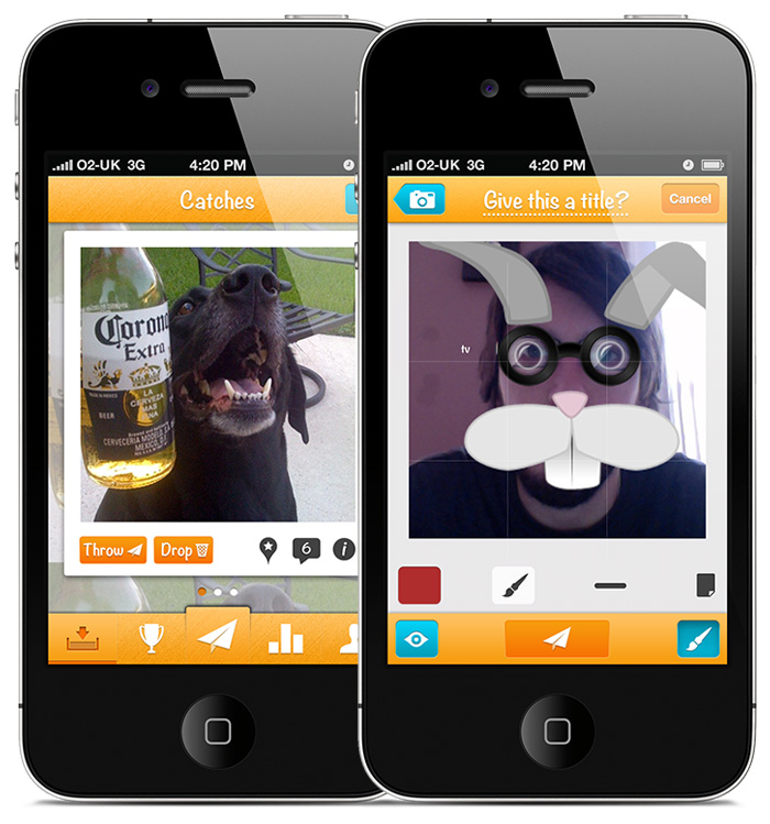 iThrowU iPhone Application
